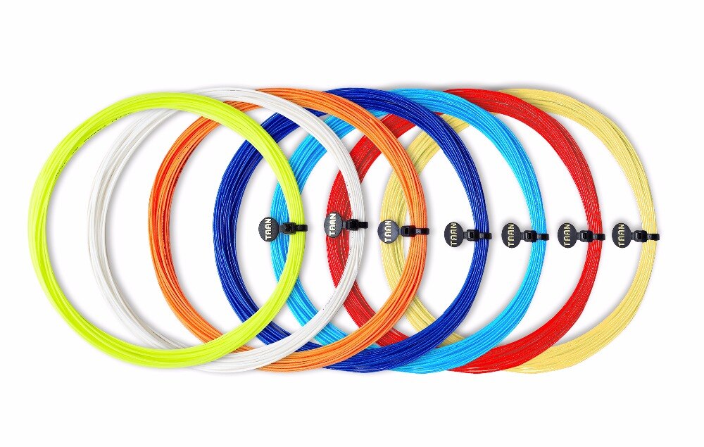 TAAN 1pc BS95 badminton strings tennis strings 10m 0.7mm durable Badminton strings Superline Nano strings good tension