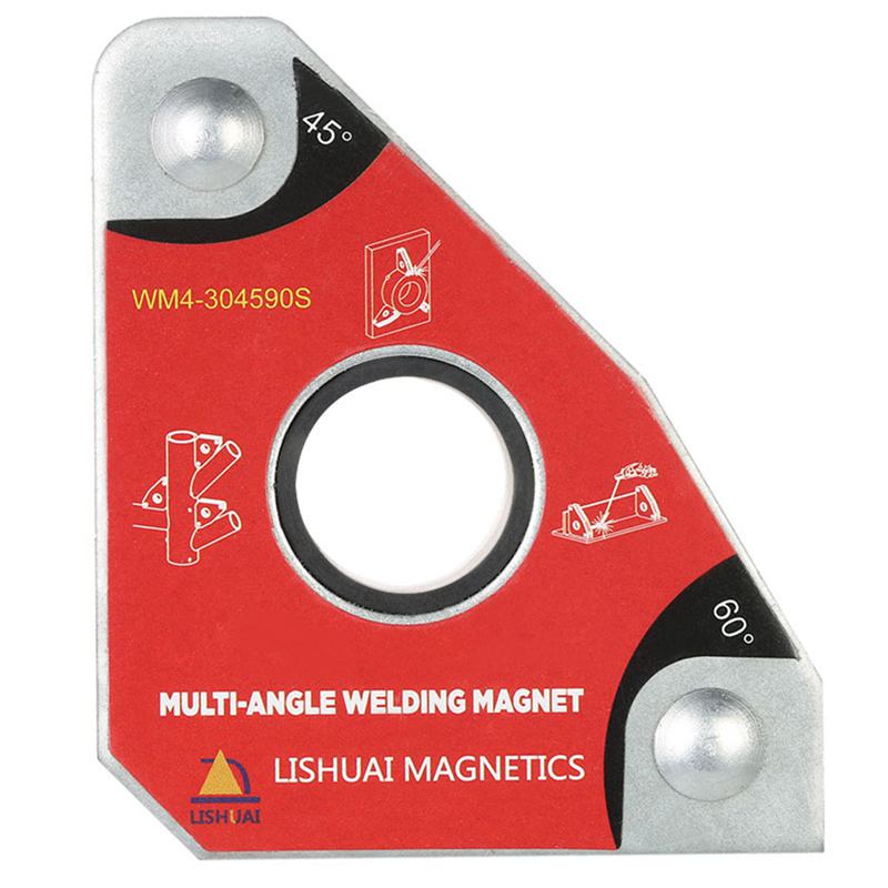 2pcs Multi-angle Mini Welding Magnets Neodymium Clamp Holder Never Degaussing Lifting Welding Positioner 30 60 45 90 degrees