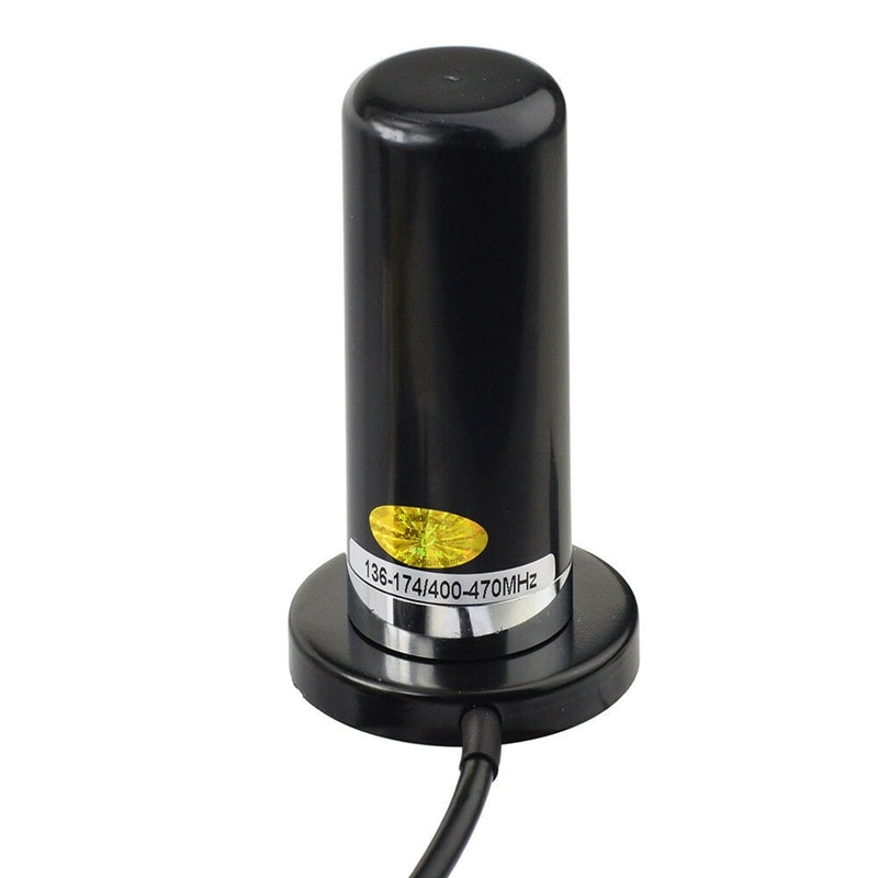 Antena Base magnética para coche, Radio Móvil VHF UHF de doble banda, 143MHz, 444MHz, CB PL-259