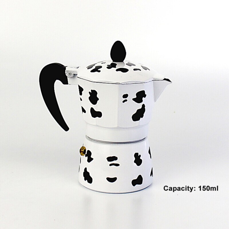 GUNOT Kaffee Hersteller Italienischen Mokka Kaffee Topf Aluminium Mokka Espresso Kaffeemaschine Topf 150/300/450ml Kaffee Wasserkocher barista Werkzeuge