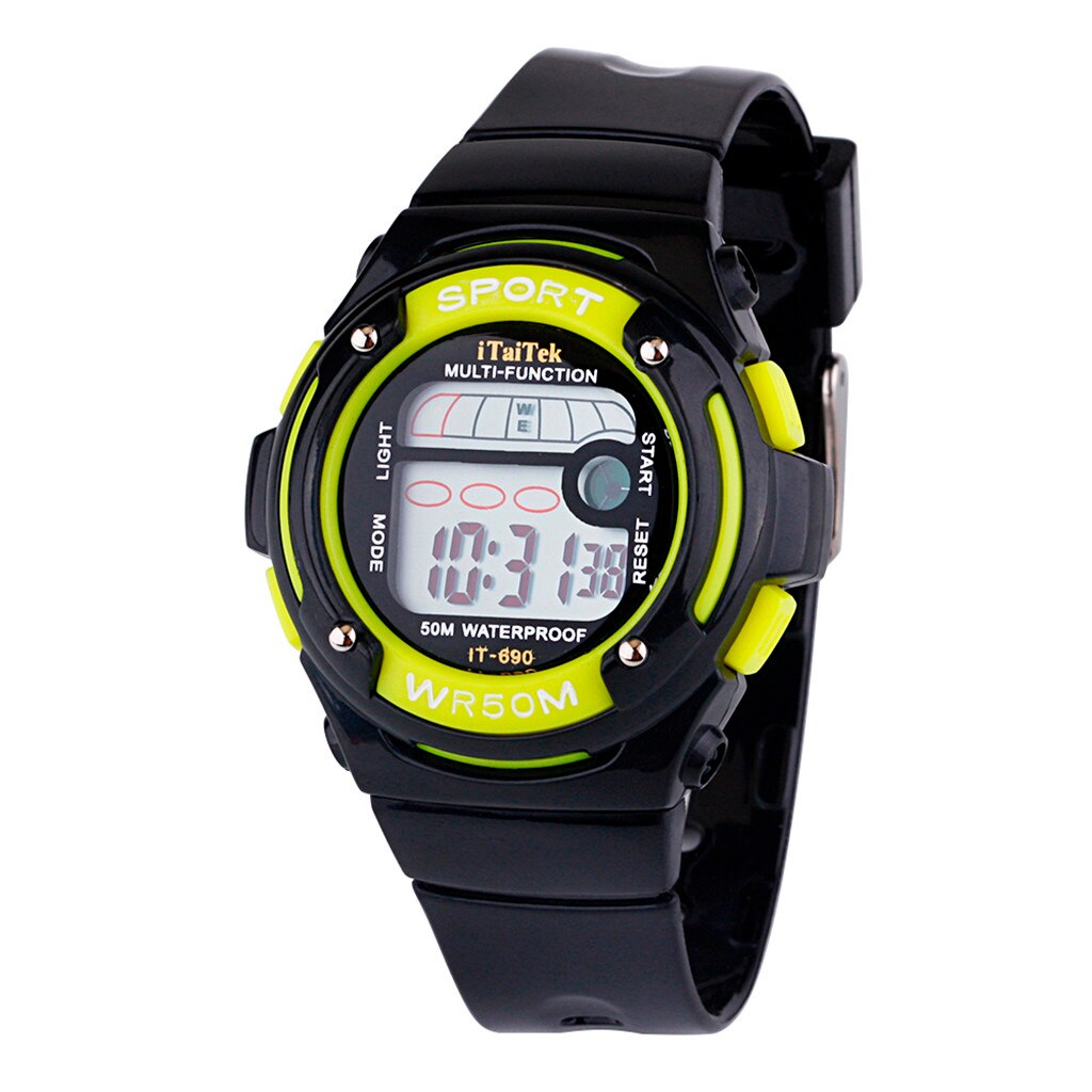 Kids Sports Watches Digital Wrist Watch for Children Boys Girls Waterproof Student Multi-function Alarm Watch Relogio Masculino
