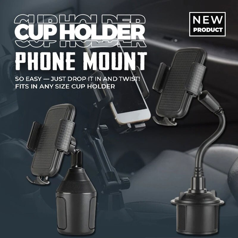 Universal Cup Holder Phone Mount Cup Phone Holder for Car Adjustable Portable for Car Cup Phone