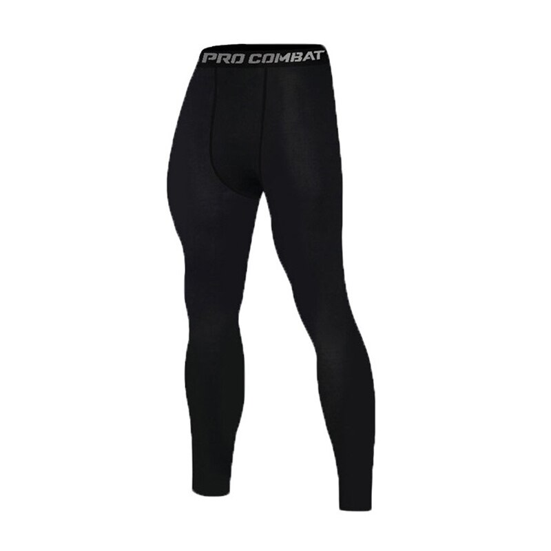 Compressiebroek heren strakke legging dunne elastische onderkant Sport effen kleur onderbroek Fitness zachte broek