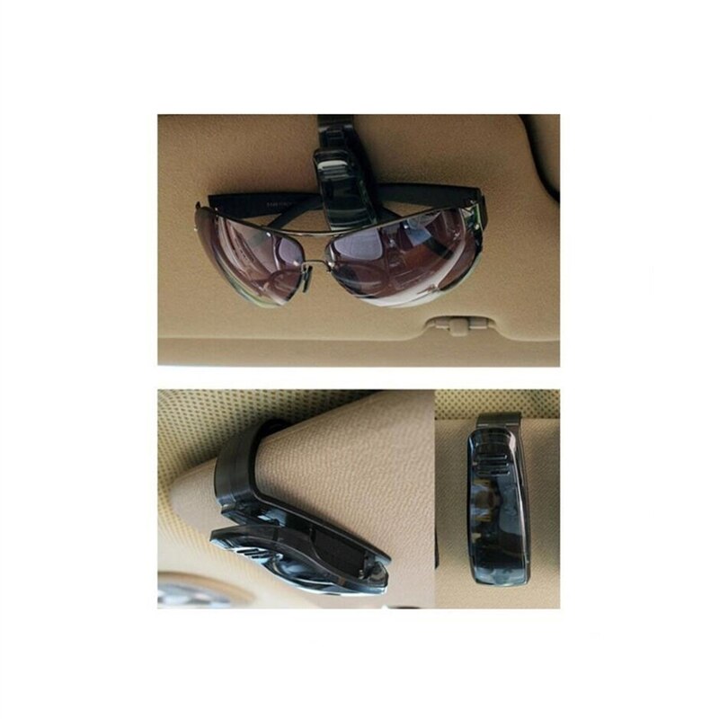 Produktbild von Auto Sonnenbrille Aufbewahrungsbox Tragbare Automotive Visier Box Aufbewahrungsbox Organizer Auto Innenraum Zubehör (Schwarz