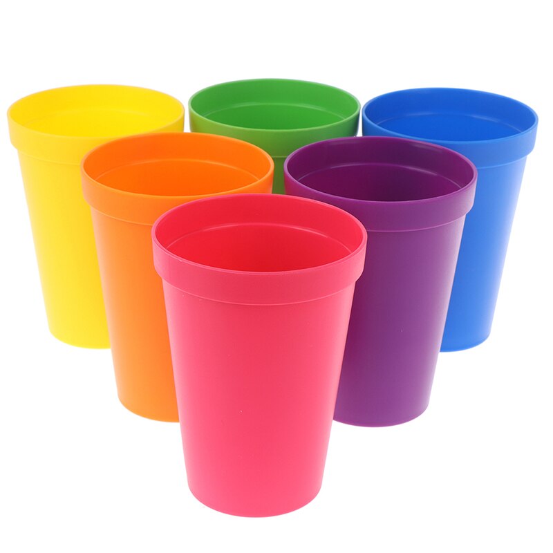 6 Kleur/Set Stapelen Cups Bijpassende Game Educatief Kleur Sorteren Speelgoed