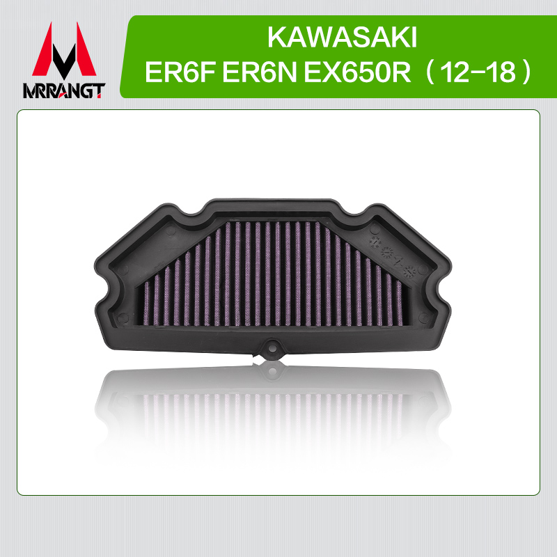 Filtro aria moto di alta qualità per KAWASAKI NINJA 250 300 400 ER6N ER6F Z750 Z800 Z900 ZR900 Z1000 Z1000SX: MULTI