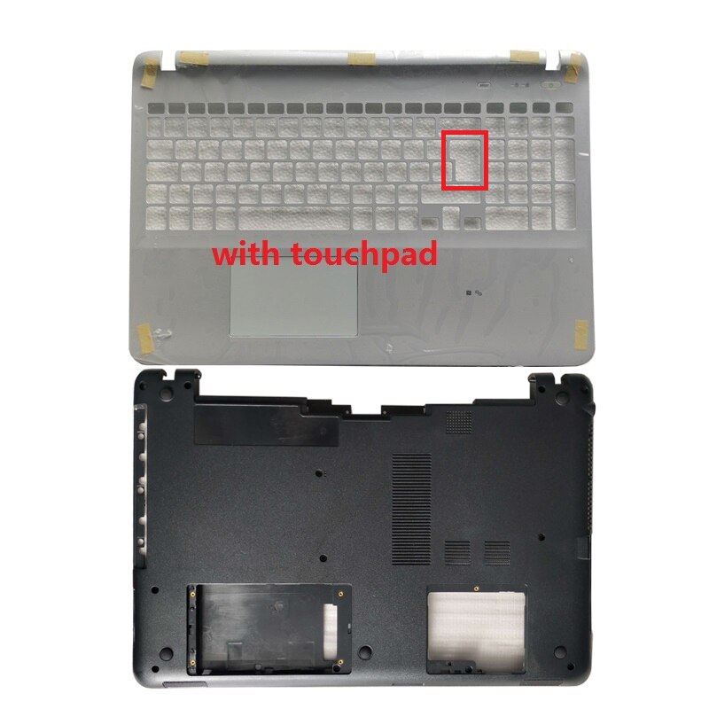 Laptop Shell For Sony Vaio SVF15 SVF152 SVF151 FIT15 SVF153 SVF1541 SVF152A29V Palmrest Upper Cover/Bottom Base Case Cover