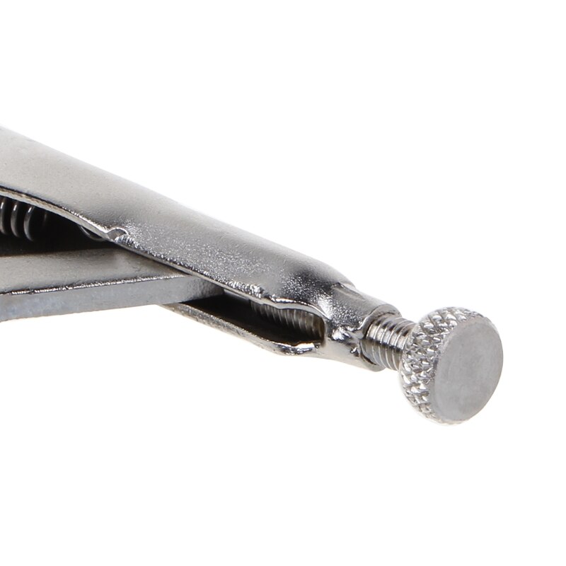 5 Inch Locking Pliers Ground Mouth Straight Jaw Lock Vise Grip Clamp Hand Tools