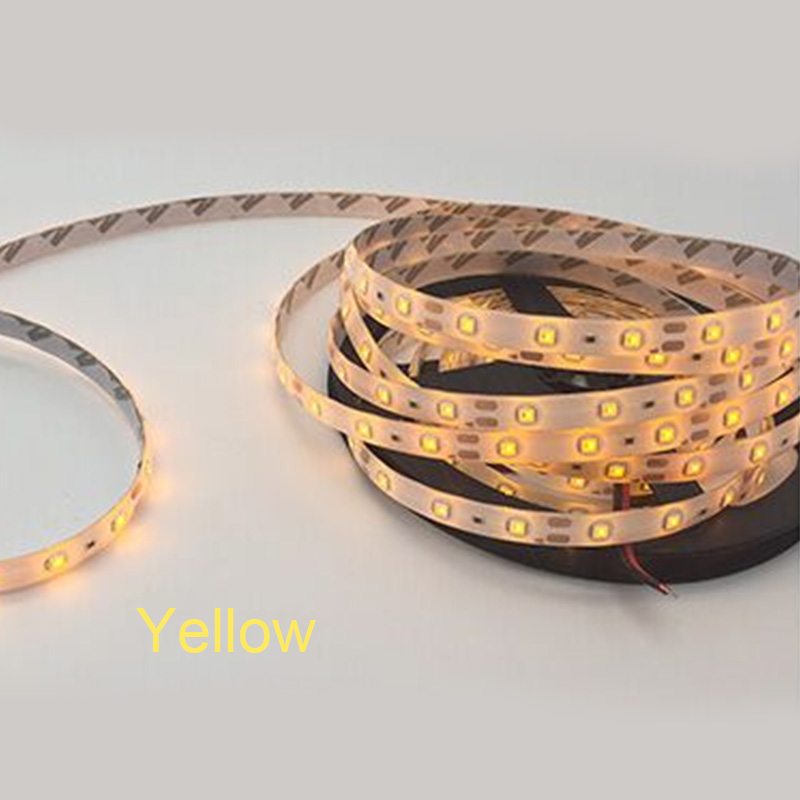 5M 300 LED Strip Light Non Waterproof DC12V Ribbon Tape Brighter SMD3528 Cold White/Warm White/Ice Blue/Red/Green/blue: YELLOW / No waterproof IP20