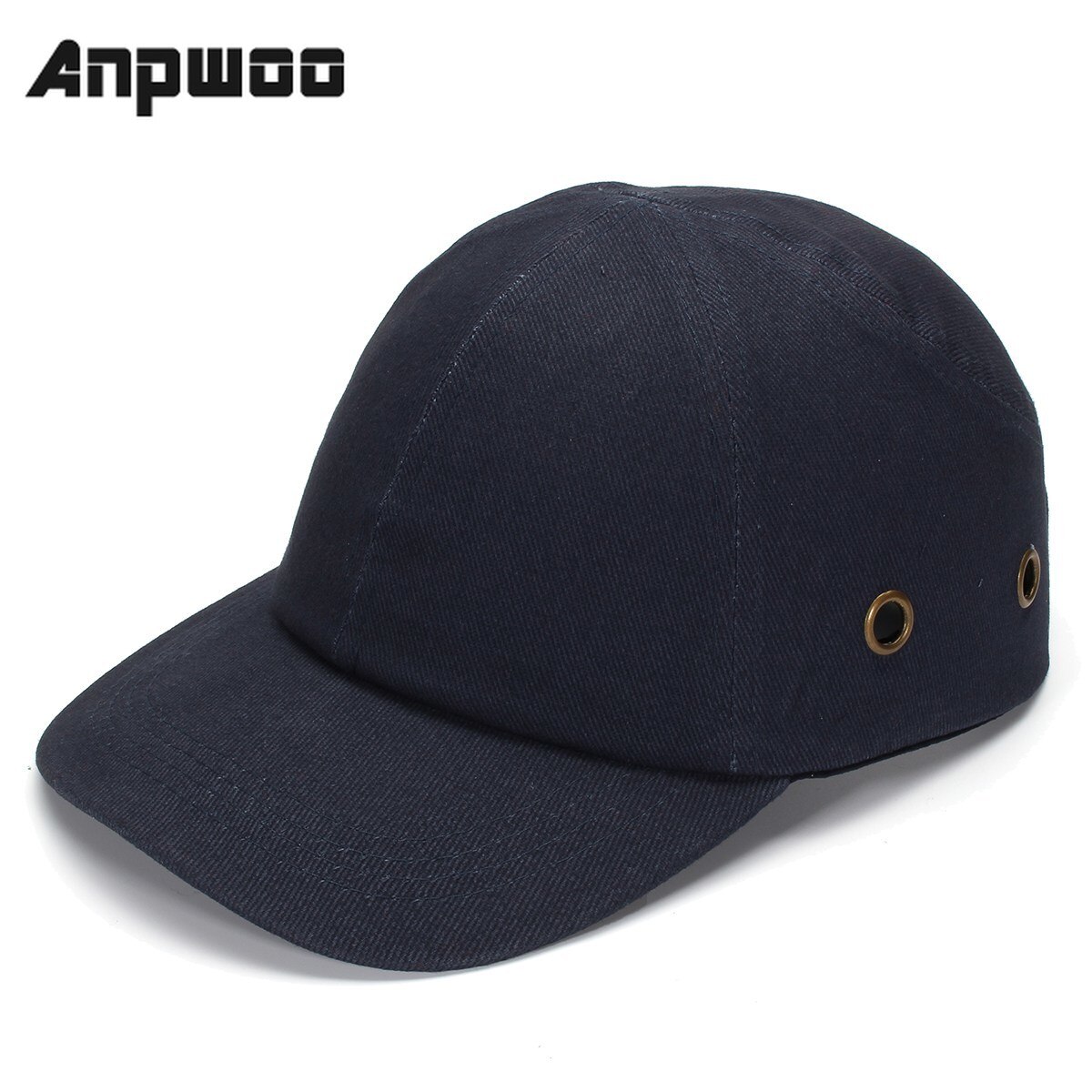 Anpwoo Blauw Baseball Bump Caps-Lichtgewicht Veiligheid Harde Hoed Hoofd Bescherming Caps Werkplek Veiligheid Helm