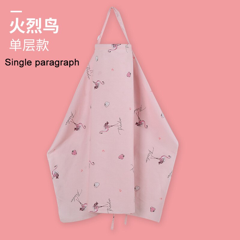 Neonato allattamento al seno copertura per allattamento sciarpa per allattamento coperta per allattamento panno per allattamento grembiule per mamma madre infermiera mantello: singolo rosa fenicottero