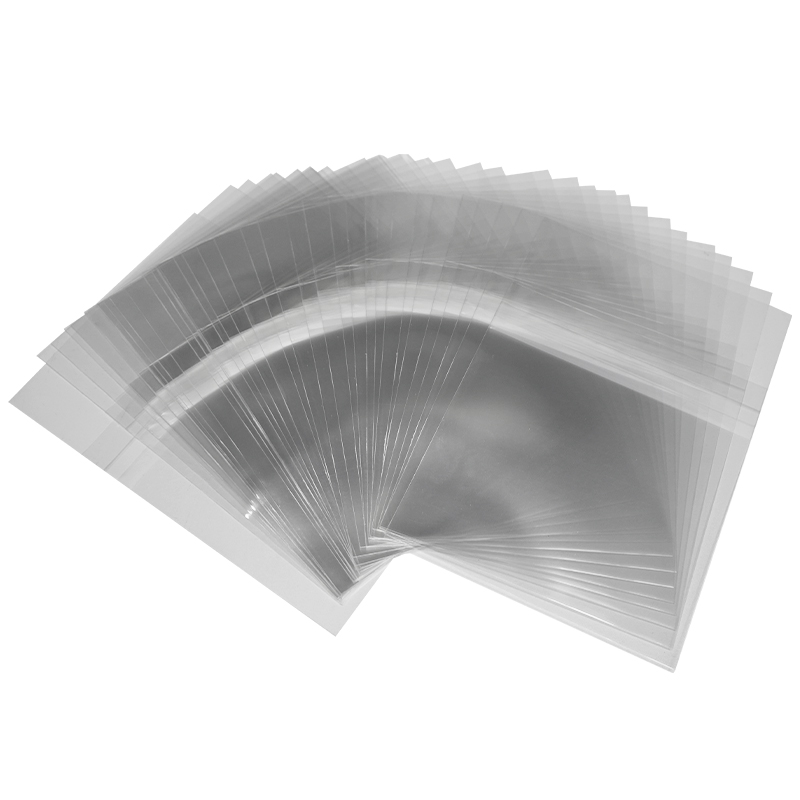 20PCS Resealable Cassette Tape Bags Clear Dust-proof Protective Outer Sleeves for Cassette Tape