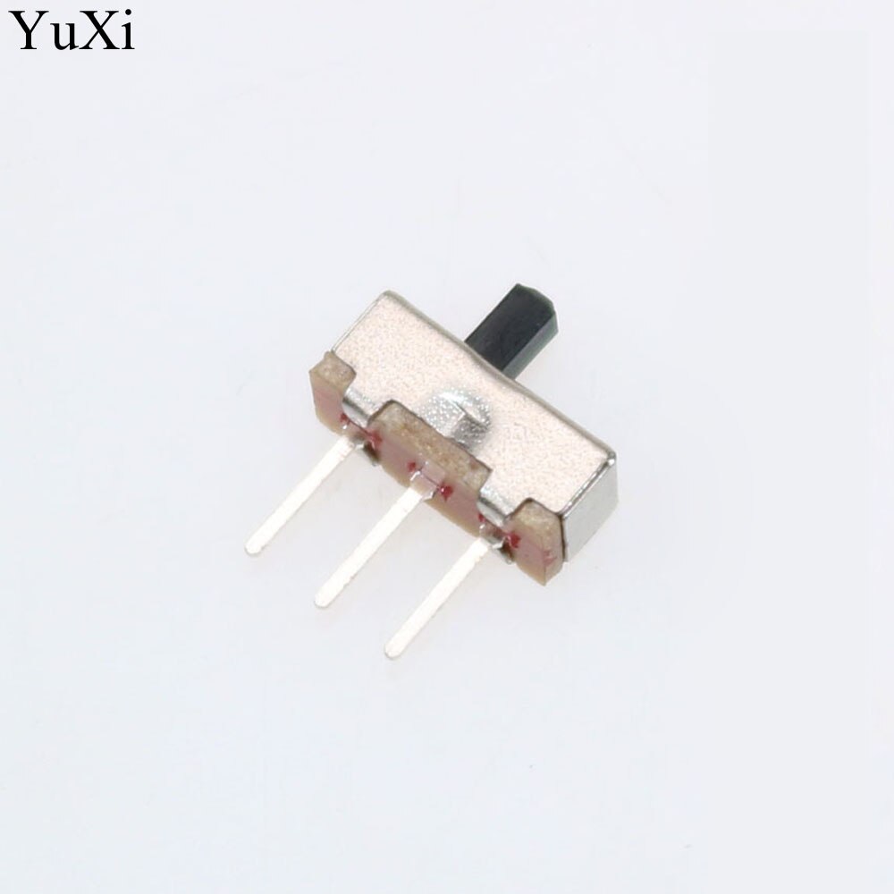 20Pcs Interruptor on-off mini Slide Switch SS12D00 SS12D00G3 3pin 1P2T 2 Position toggle switch Handle length:3MM