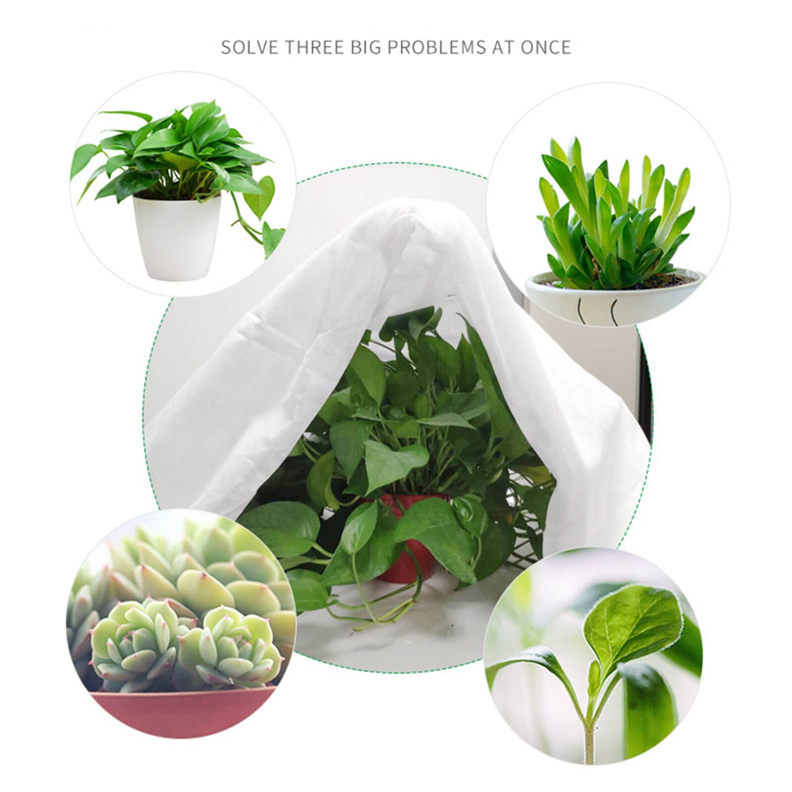 Tree Cover Warm Insect Frost Protection Plant Covers Garden Warming Fabric Anti Frost Light Permeable Fleece Freeze Protection