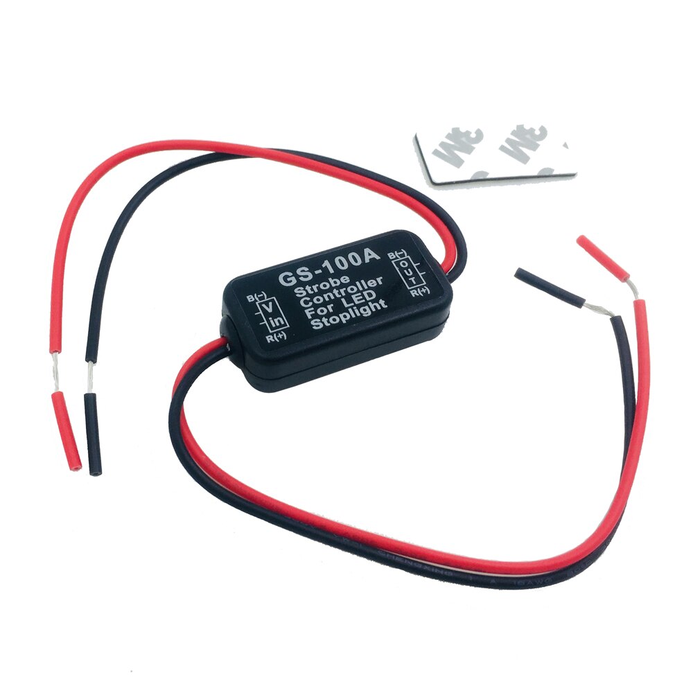 Contrôleur de moto Module Flash LED feu de stationnement de freinage 12V