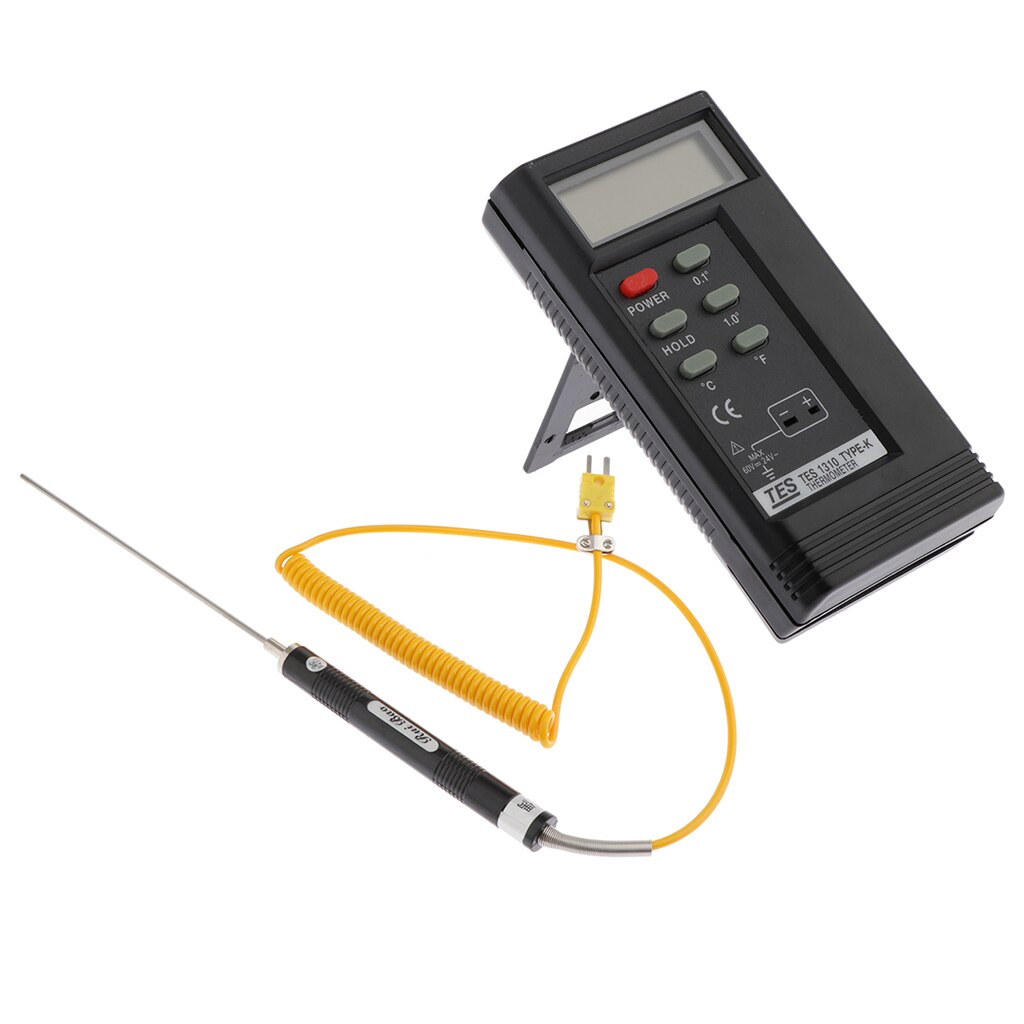 Digitale Lcd Thermometer + K-Type Thermokoppel Temperatuur Sonde, roestvrij Stalen Sonde In Temperatuurbereik-50-500