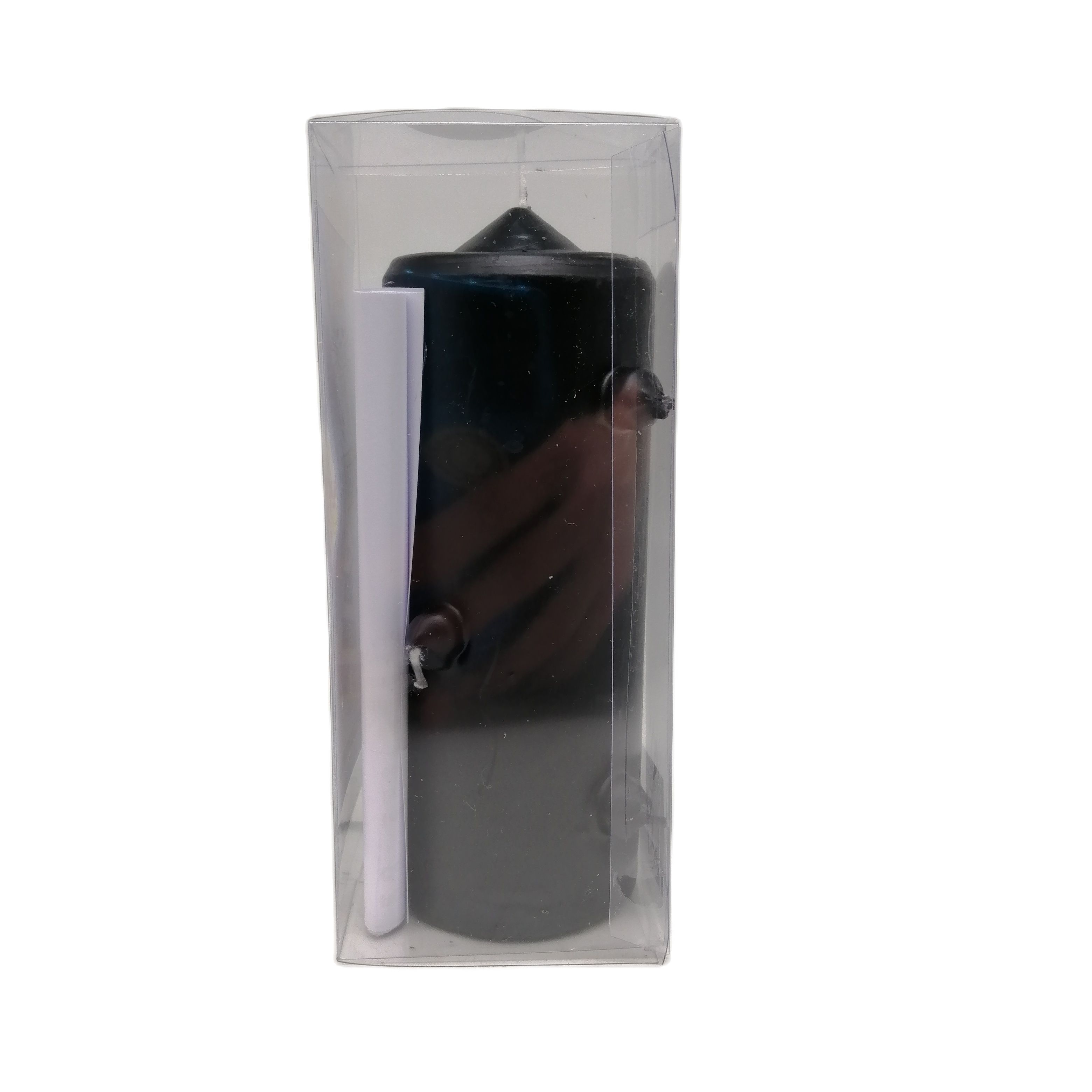 Velon 7 Mechas Tumba Trabajos 14CM DE Altura Totaalmente Ritualizado Quemador Para Eliminar Malas Energias Tetragrammaton Producto Artesanal Instrucciones en el interior Hecho con Parafinas