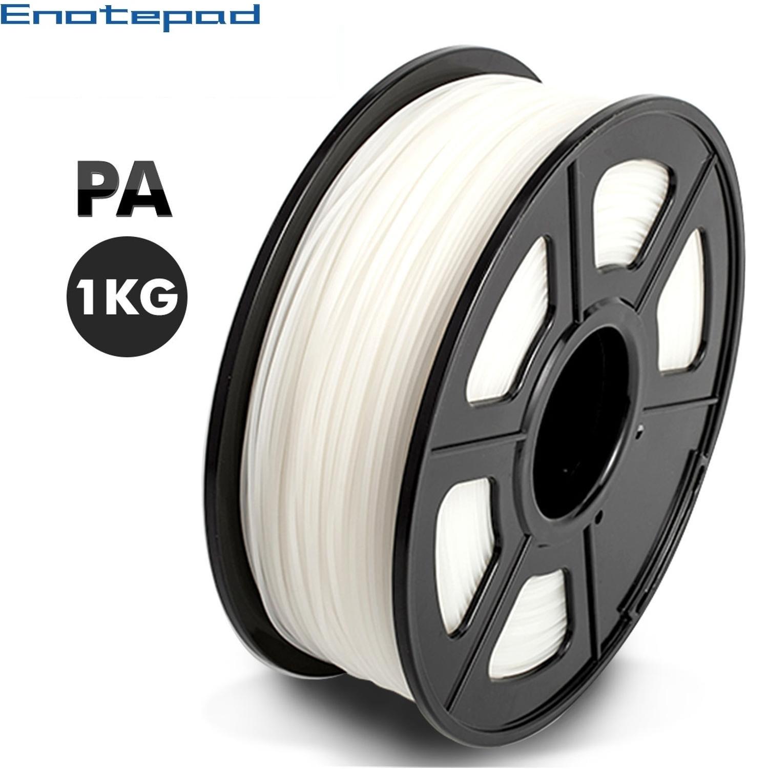 1.75mm 1KG 3D Printer Filament Transparent PA Nylon 100% No Bubbles,Top Material For 3D Printing With Fast Free Ship