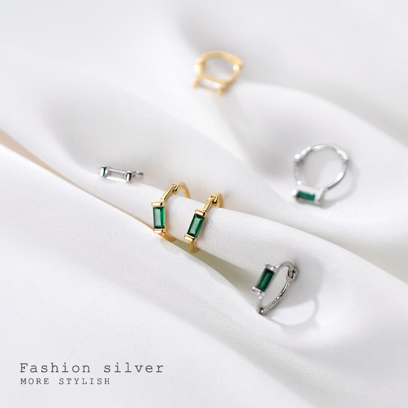 La Monada Hoop Brincos Para Mulheres Brincos de Prata 925 Mulheres Finas Jóias Geometria Bonito Brincos de Argola Prata Esterlina 925 Mulheres