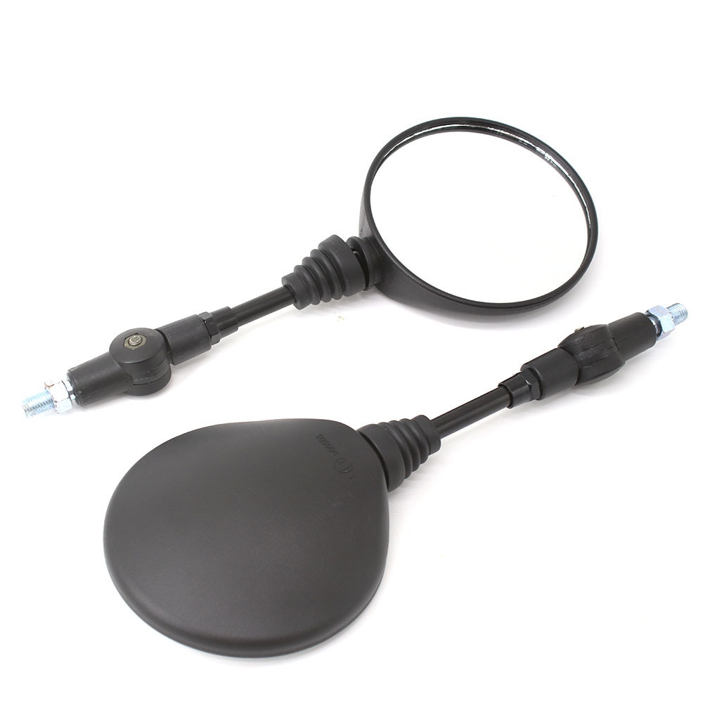 Uniwersalny 1 para składane motocyklowe lusterko wsteczne 10mm dla Yamaha Honda wysokiej jakości