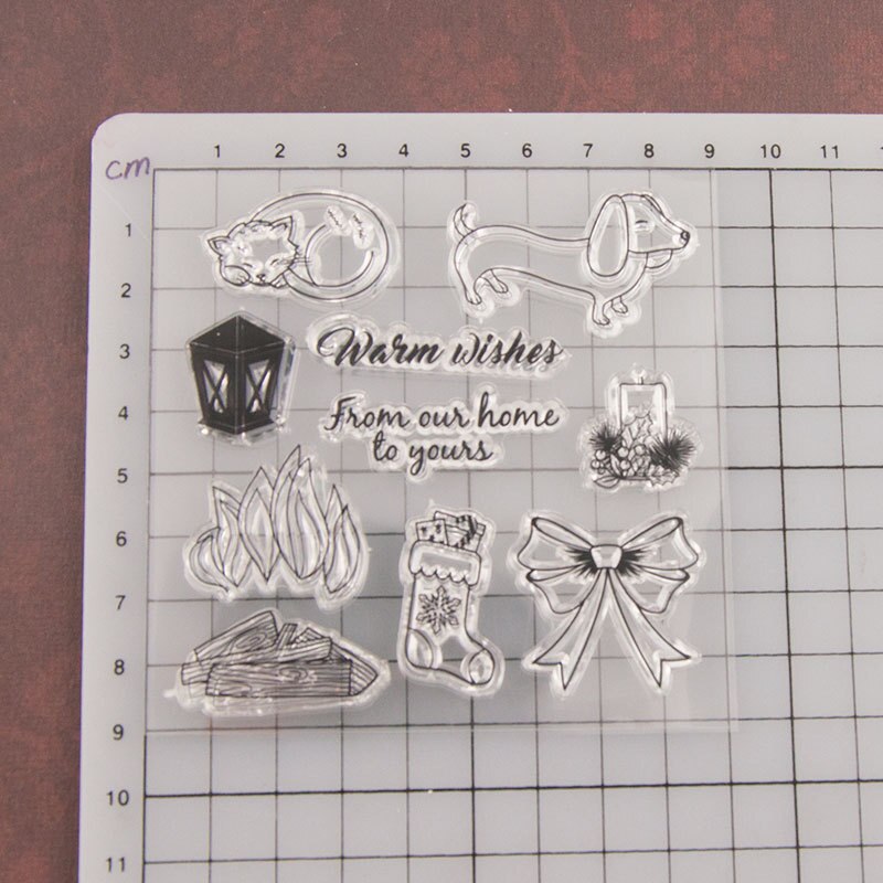 Wyse teekukka kirkkaat postimerkit rakkaus läpinäkyvä silikonileima korttien tekemiseen itse scrapbooking voikukka postimerkit hyvää syntymäpäivää: Kissan koiran postimerkit