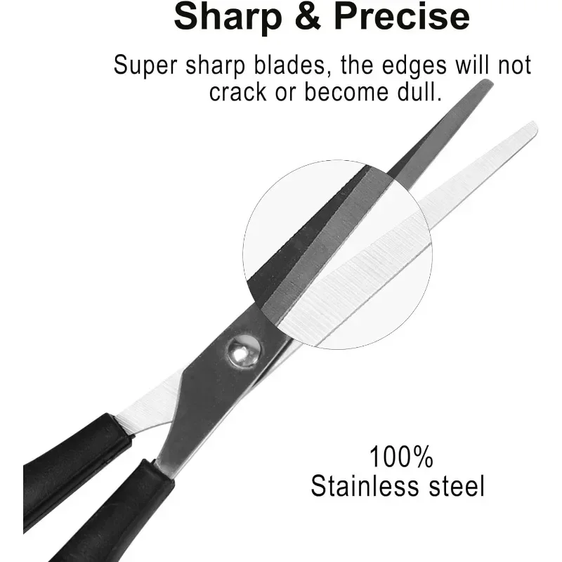 Kappersschaar 6 Inch Schaar Kit Tool voor Snijden Dunner wordend Haar Kam Kapper Accessoires Salon Kappersscharen