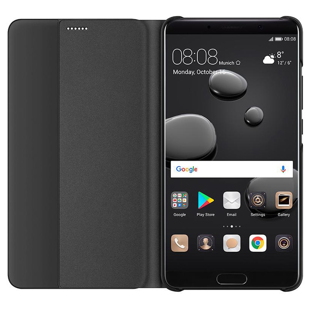 Smart view cover til huawei mate 10 pro mate 10 pro magnetisk stødsikkert cover til huawei mate 10 pro 10 pro flip læder telefoncover