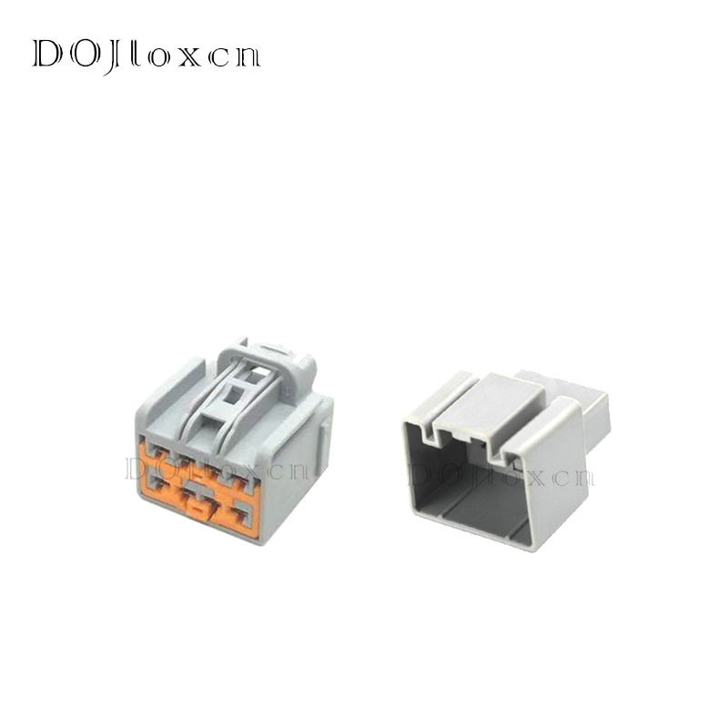 1/5/10/20 Sets 8 Pin 7282-3243-40 7283-3243-40 Electrical Connector Car Window Lifter Harness Plug Female Male Sockets For Ford: Ivory / 5-9Pcs