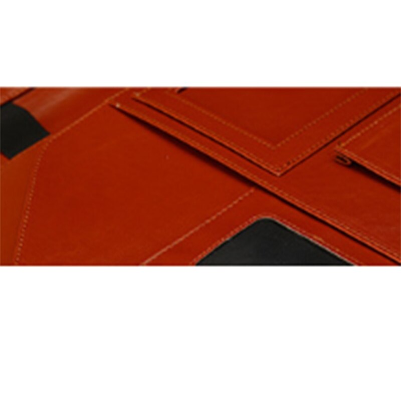 Portable Business Padfolio Portfolio Case,PU Leather Portfolio Folder for School Office Conference Notepad