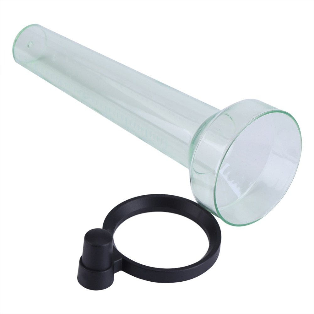 1PCS Plastic Rain Gauge Tube Accurate Measurement for Garden Outdoor Yard 35mm Capacity Measurement Tool