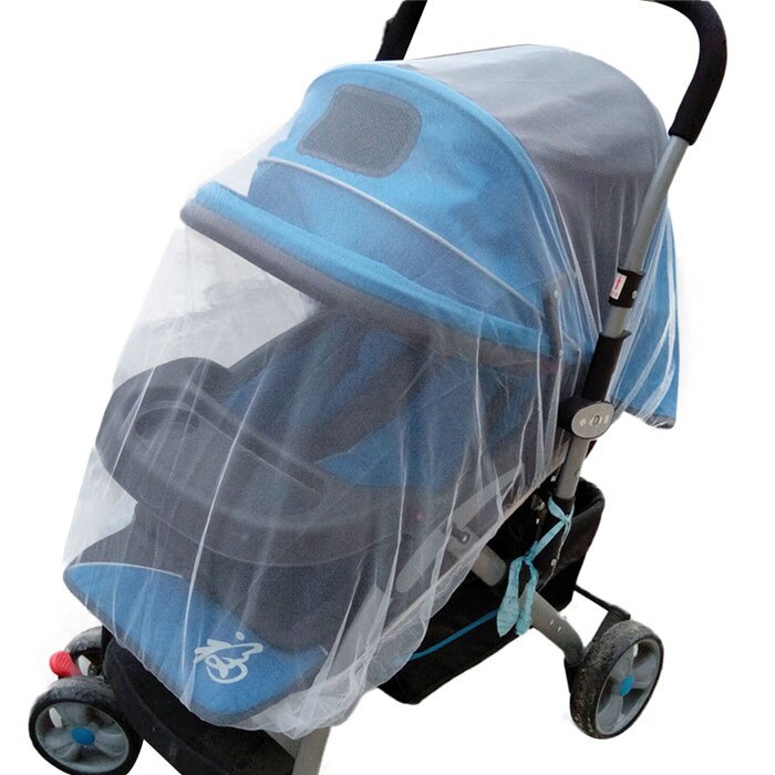 Sommer Baby Kinderwagen Sicher Volle Abdeckung Baby Kinderwagen Moskito Netz Bett Netti Super leichte neugeborene schlafen kinderwagen Feb25