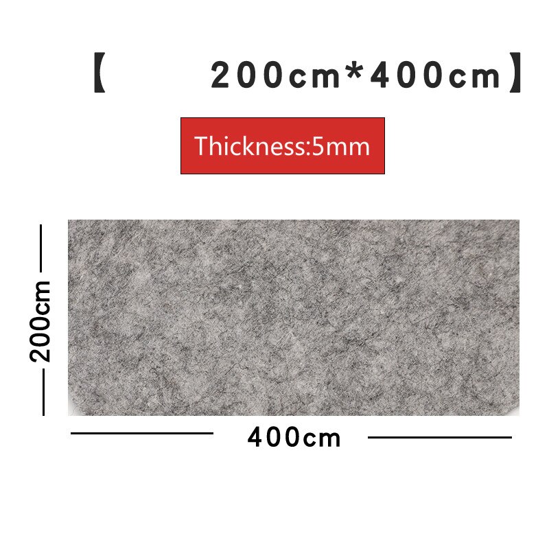 Verdikking Zachte Voelde Pad Peinture Feutre Zachte Chinese Kalligrafie Borstel Voelde Pad Inkt Schilderij Zachte Pad Tafel Mat Feutre Peinture