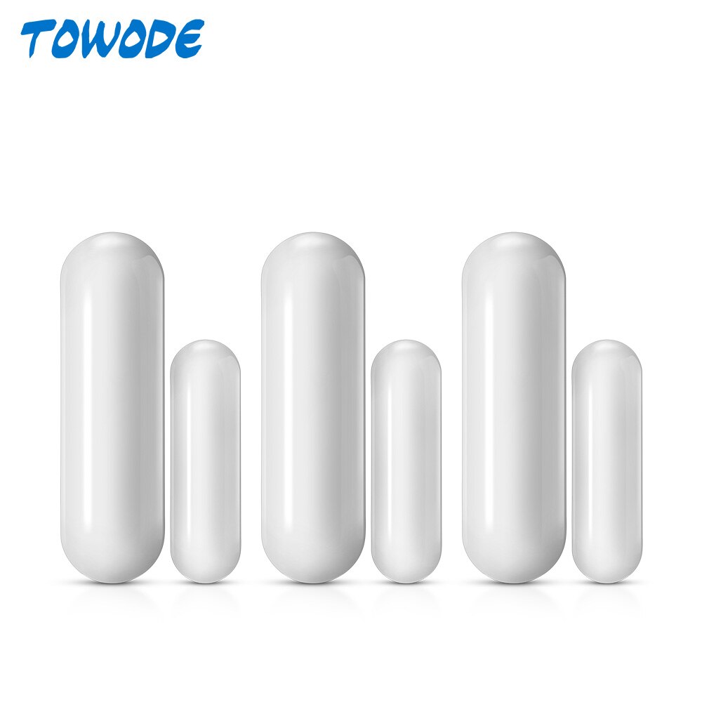 Towode 1/3/5/8 stuks 433 mhz tweerichtingsdeursluitherinnering draadloze deur- 3g raamsensordetector voor  k52 g18 g19 alarmsystemen: 3 stuks