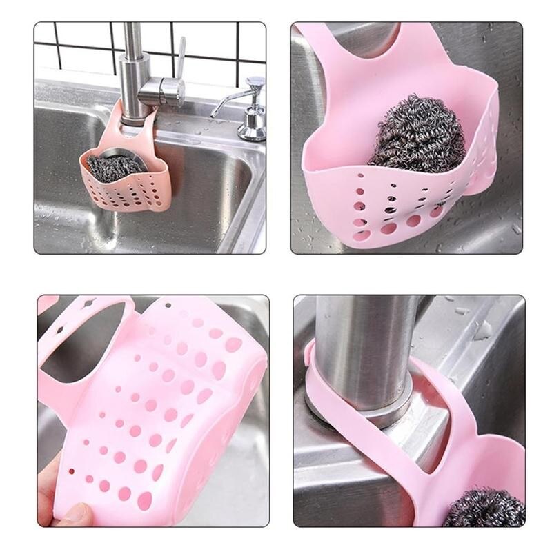 Gootsteen plank zeep spons afvoerrek badkamer houder keuken organizer keuken opbergruimte wasbak accessoires zuig keuken c  j5 j 6