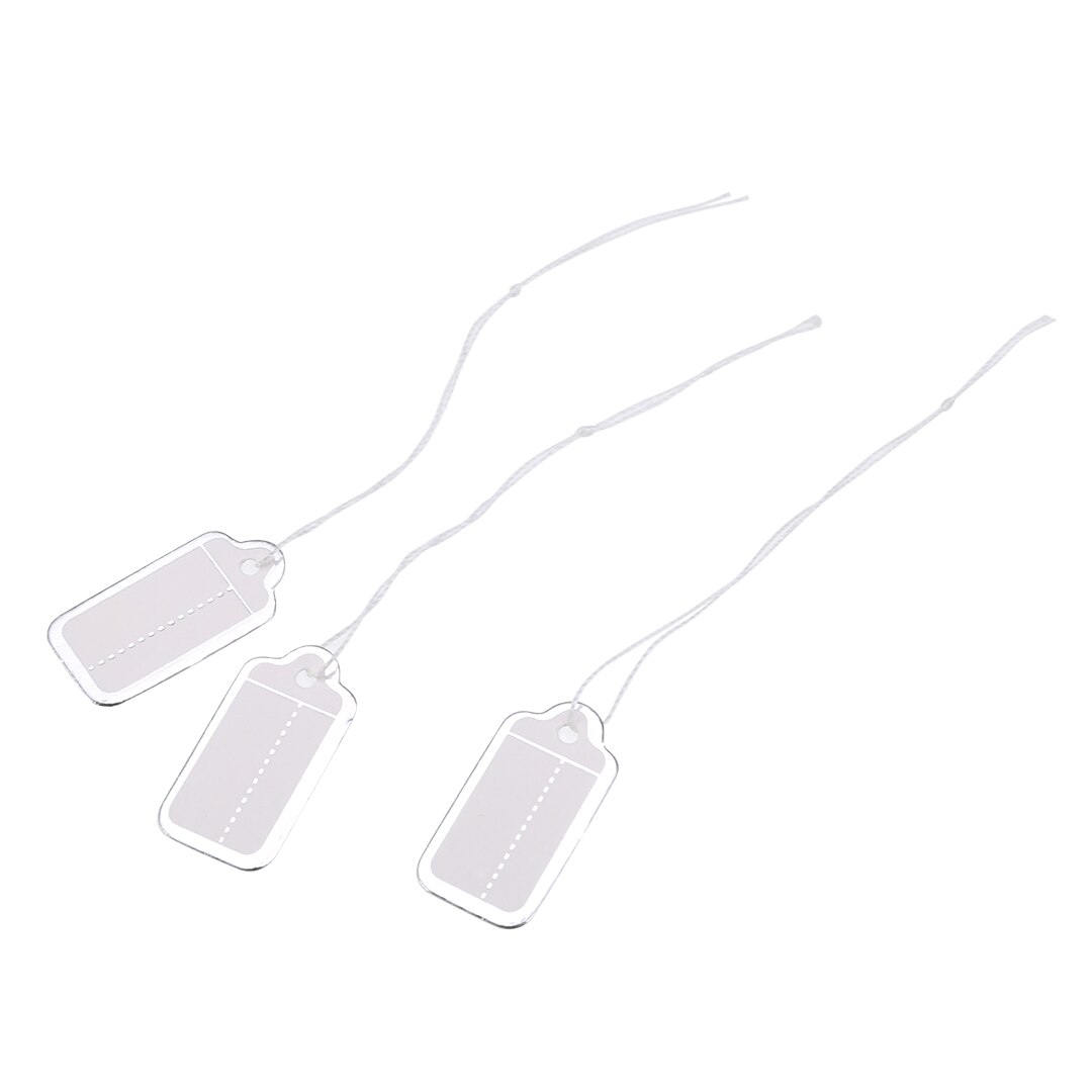 500 szt. 25x13mm etykiety cenowe metki odzieżbyć winnym prostokątna etykieta sznureczek robić przywiązania ubrania robić biżuterii wyświetl towar etykiety z cenami