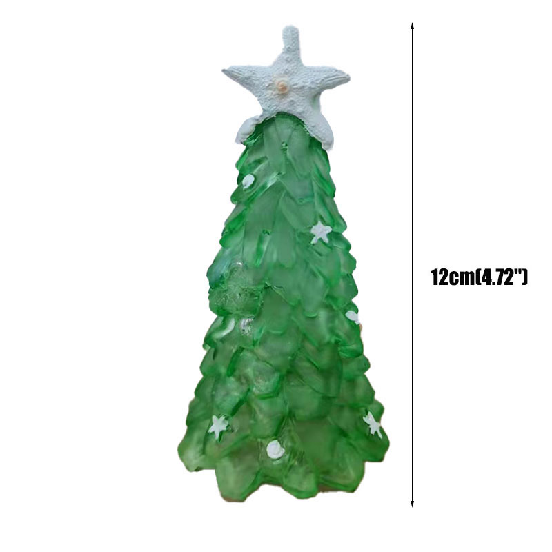 12Cm Diy Kerstboom Mini Venster Ornamenten Kerst Desktop Kleine Kerstboom Decoratie Prachtige Modellering: GNS