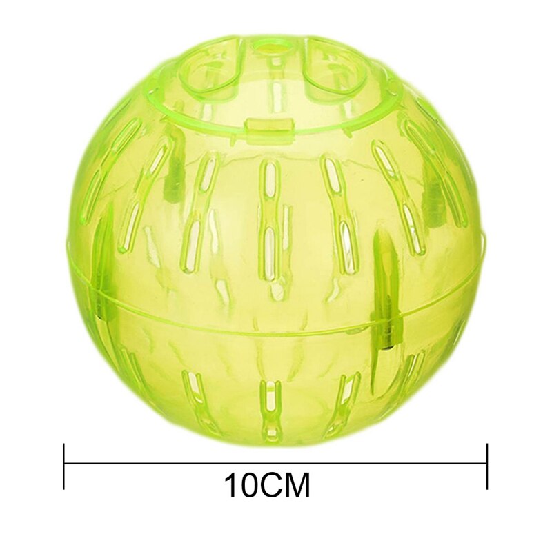 Mini Plastic Pet Rodent Mice Jogging Ball Toy Hamster Gerbil Rat Exercise Balls Play Toys Hamster Temporary House For Pets
