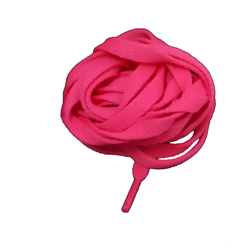 Kleurrijke Breed Van Platte Schoenveters Schoenveters Voor Sneakers Sportschoenen 24 Kleur 150Cm 1 Paar Gekleurde Wandelschoenen veters Strings: rose