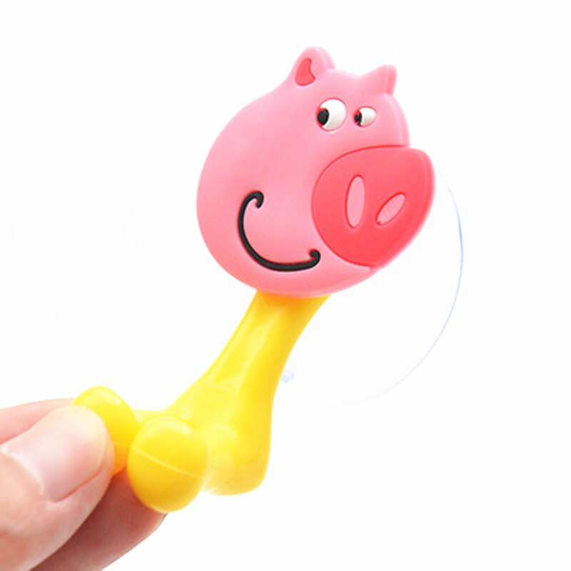 Kawaii, dibujo animado, Animal, adorable, ventosa, soporte para cepillo de dientes, Set de accesorios de baño, soporte de succión de pared, herramienta
