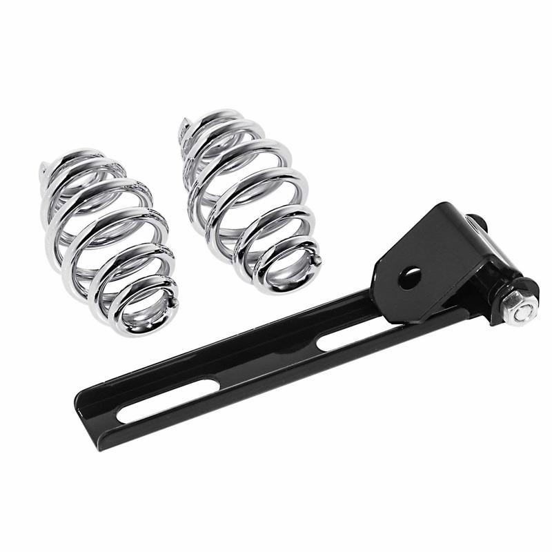 Leather Bobber Solo Seat Spring Mounting Bracket Kit for Sportster XL 1200 883 48 Chopper Bobber Seats