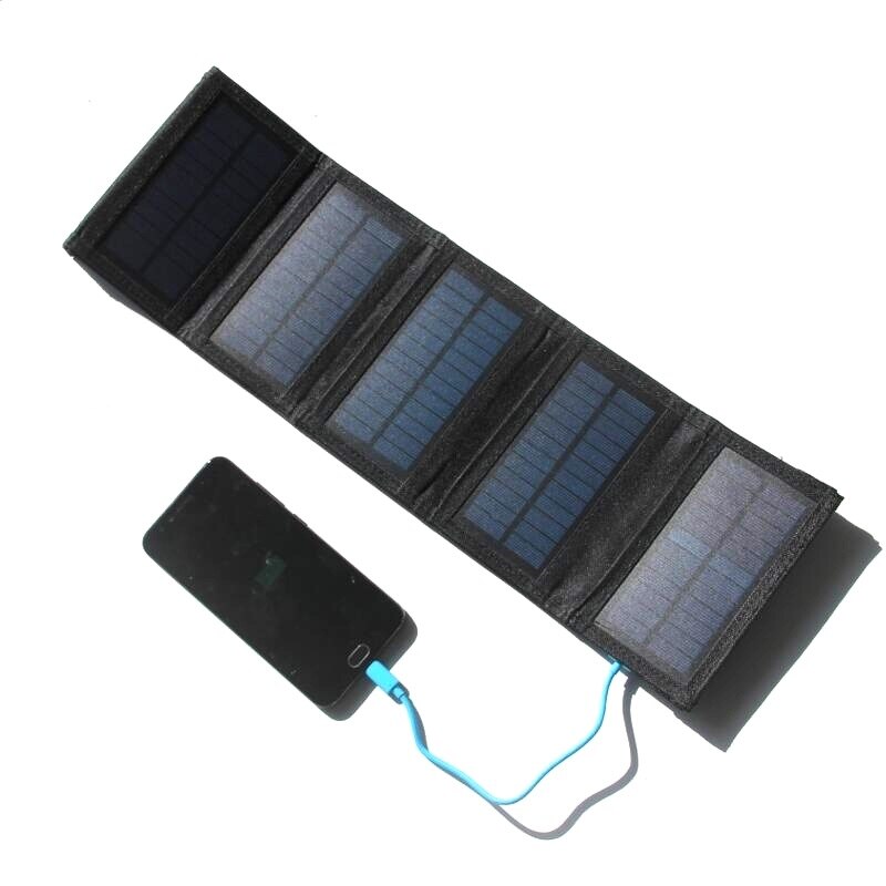 70w/50w/30w foldbare solpanel usb 5v soloplader vandtæt solcelle bærbar udendørs telefon powerbank til campingvandring