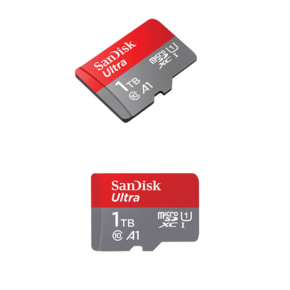 Sandisk-tarjeta de memoria flash Clase 10, Microsd TF/sd A1 de 16GB, 32gb, 64GB, 128GB, 200GB, 256GB y 400GB, UHS-1