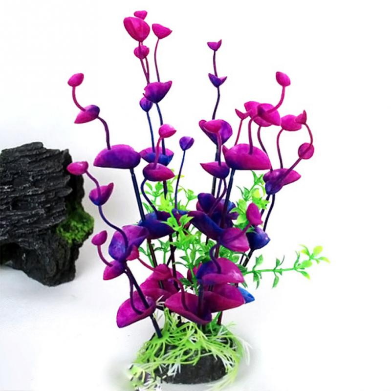 Simulatie Kunstplanten Aquarium Decor Water Ornament Plant Aquarium Aquarium Gras Aquarium Decoratie: Type 9