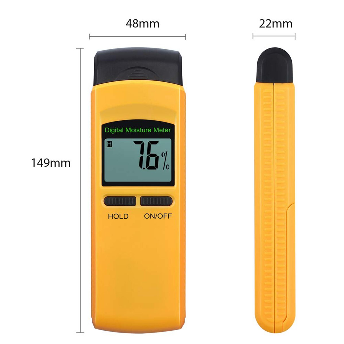 ANENG Auswirkungen nachweisen Gehäbenutzen Digital LCD Feuchten Feuchtigkeit Meter Tester Holz Holz Gips Sensor Detektor Auto Energie aus Funktion