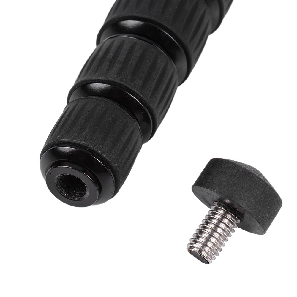 Andoer-trípode A-555 de 6 secciones para cámara, monopié compacto portátil de aleación de aluminio, palo Unipod para Nikon y Canon