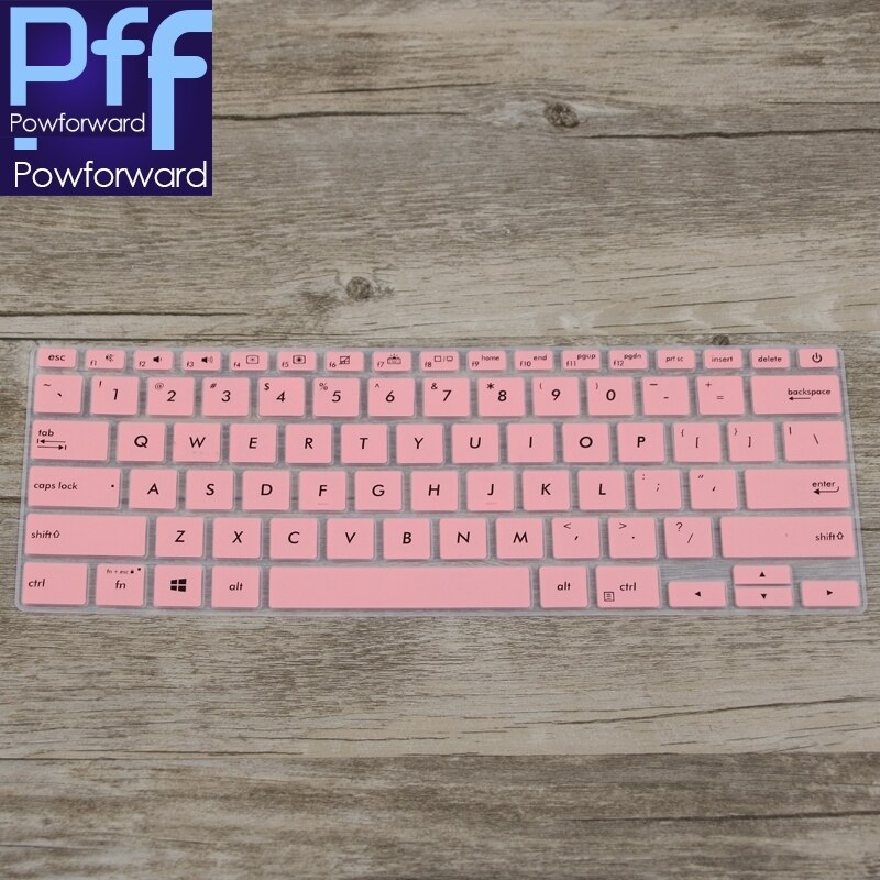 laptop Keyboard cover protector skin For ASUS ZenBook 14 UM431DA UM431D um433d um433da UM431 UM433 DA UM 431 433 D DA 14 inch: pink