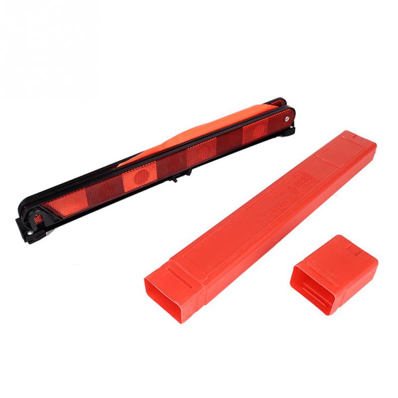 Foldable Car Vehicle Emergency Breakdown Warning Sign Triangle Stop Sign Reflective Road Safety Practical
