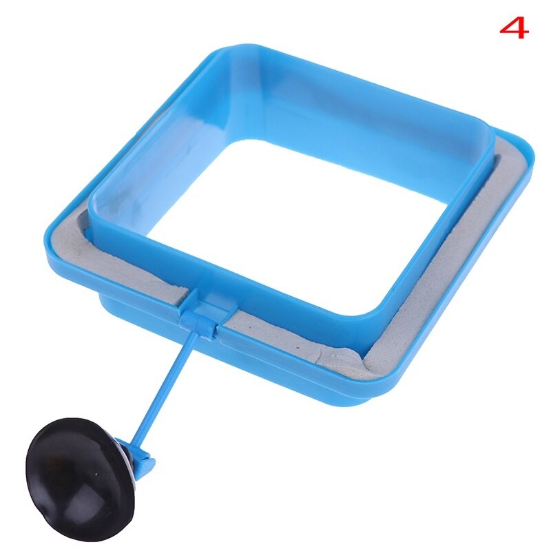 1pc akvarium mate ringe fisketank stasjon flytende matte tary firkantet/sirkel mater