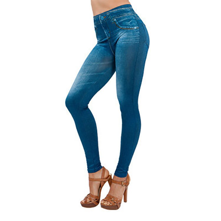 Pantalon pour femme pantalon froncé Jean Leggings grande taille S-5XL noir jambières d'exercices vêtements femmes