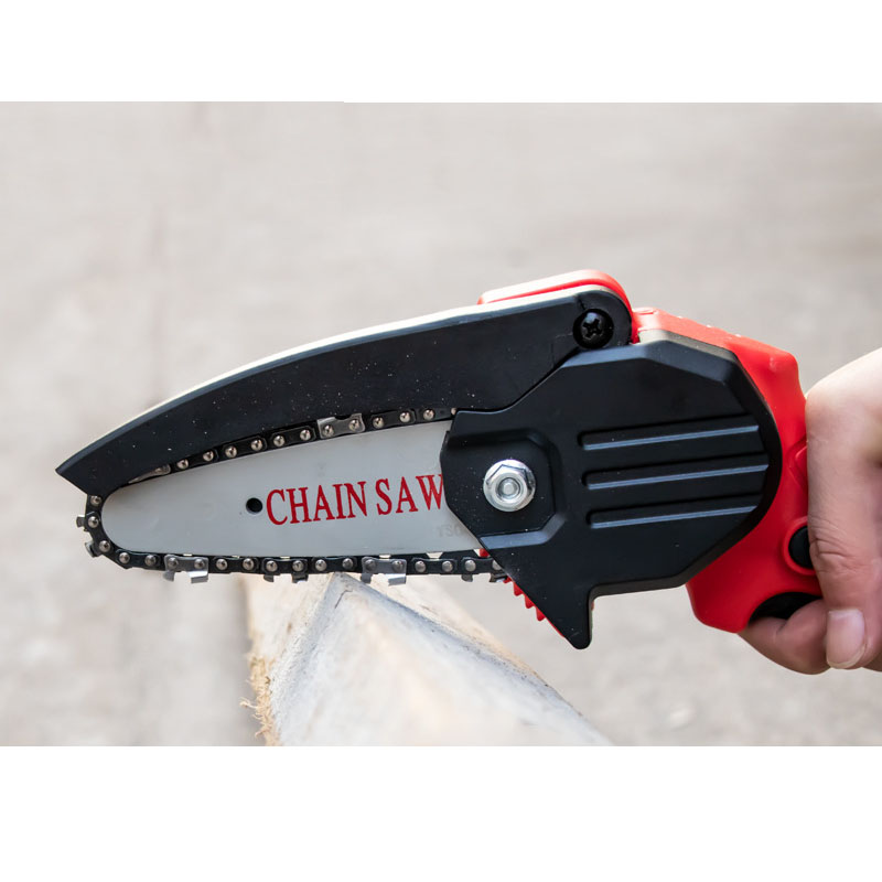 Magnitt Elektrische Kettingzaag 24V 4Inch Verwijderbare Snoeizaag Draagbare Houtbewerking Elektrische Mini Kettingzaag Hout Cutter Elektrische Zagen